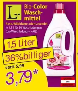 Norma Bio-Color Waschmittel Angebot
