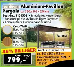 Norma Aluminium-Pavillon Pergola Angebot