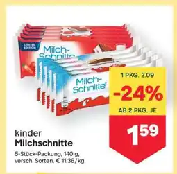 MPreis KINDER MILCHSCHNITTE Angebot