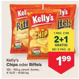 MPreis Kelly’s Chips oder Riffels Angebot