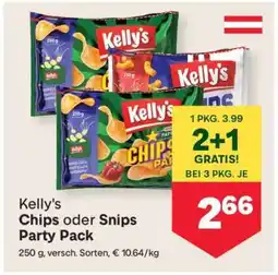 MPreis Kelly's Chips oder Snips Party Pack Angebot