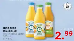 Unimarkt Innocent Direktsafte Angebot