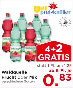 Unimarkt Waldquelle Frucht Angebot