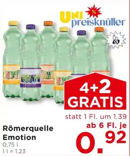 Unimarkt Römerquelle Emotion Angebot