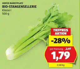 Hofer Hofer Marktplatz Bio-Stangensellerie Angebot