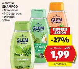 Hofer Glem vital shampoo Angebot