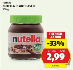 Hofer Nutella Plant Based Angebot