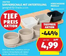 Hofer Crofton servierschale mit unterteilung Angebot