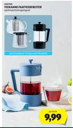 Hofer Teekanne/kaffeebereiter Angebot