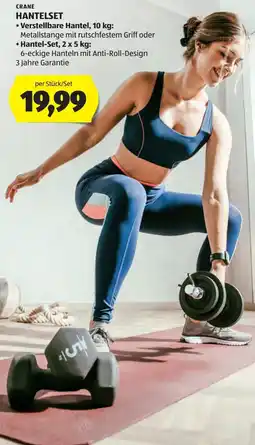 Hofer Crane Hantelset Angebot