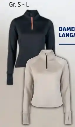 Hofer Crane Damen Fitness-Langarmshirt Angebot