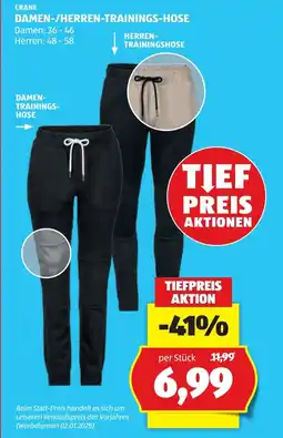 Hofer Crane Damen-Trainings-Hose Angebot