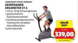 Hofer Christopeit Sport Heimtrainer Ergometer ET 6 Angebot