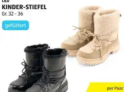 Hofer L&D Kinder-Stiefel Angebot