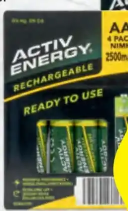 Hofer Activ Energy Ready To Use Akkus Angebot