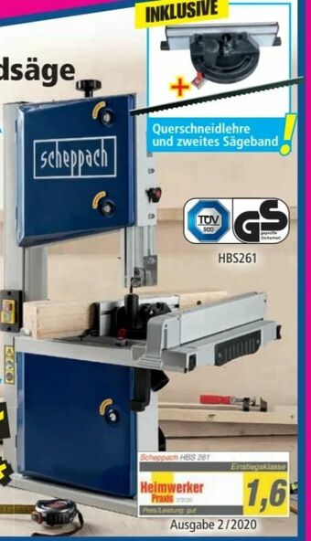 Norma Bandsäge HBS261 Angebot