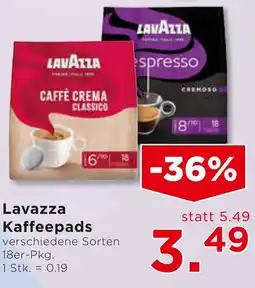 Unimarkt Lavazza Kaffee Pads Angebot