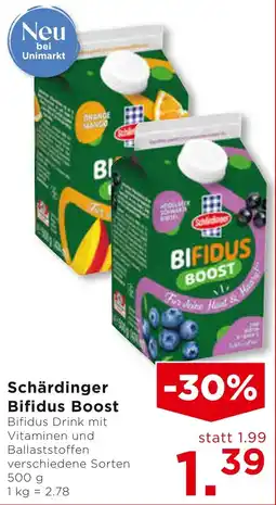 Unimarkt Schärdinger Bifidus Boost Angebot