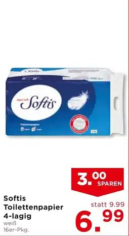 Unimarkt Softis Toilettenpapier Angebot