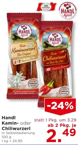 Unimarkt Handl Kamin- oder Chiliwurzerl Angebot