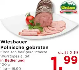 Unimarkt Wiesbauer Polnische gebraten Angebot