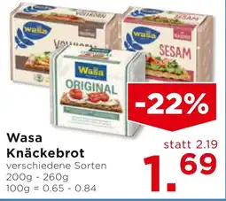 Unimarkt Wasa Knäckebrot Angebot