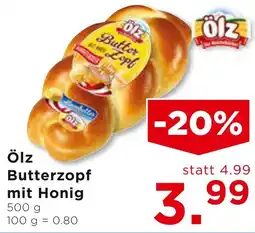 Unimarkt Ölz Butterzopf Angebot