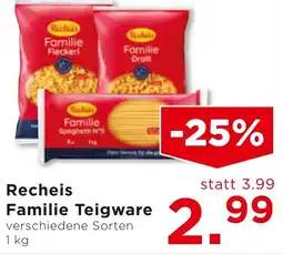 Unimarkt Richib familie teigware Angebot