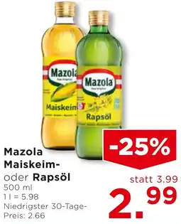 Unimarkt Mazola Maiskeim Angebot