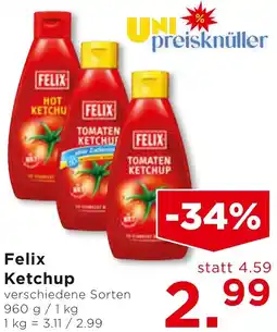 Unimarkt Felix Ketchup Angebot