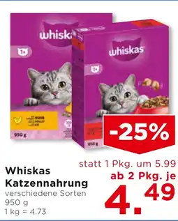 Unimarkt whiskas Katzennahrung Angebot