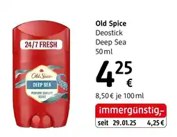 dm Old Spice Angebot
