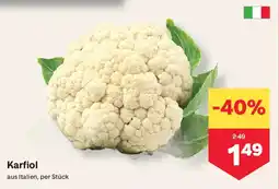 MPreis Karfiol Angebot