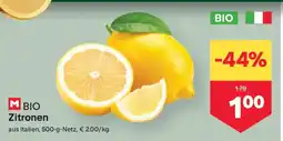 MPreis Zitronen Angebot