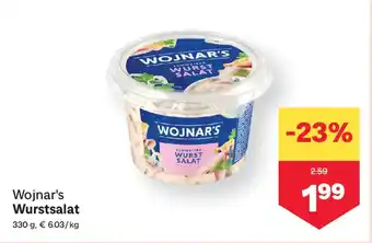 MPreis Wojnar's Wurstsalat Angebot