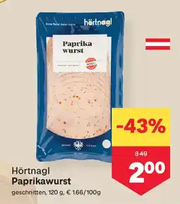 MPreis Hörtnagl Paprikawurst Angebot