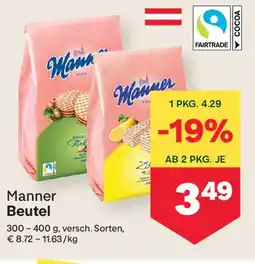 MPreis Manner Beutel Angebot