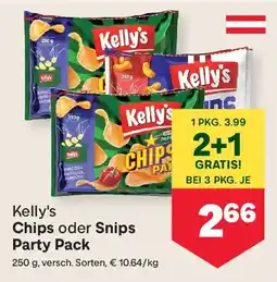 MPreis Kelly's chips snips party pack Angebot