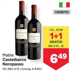 MPreis Mabis Castelbarco Neropasso Angebot