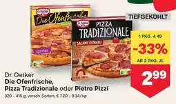MPreis Dr. oetker die ofenfrische, pizza tradizionale pietro pizzi Angebot