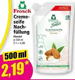 Norma Frosch Creme- seife Nach- füllung Angebot