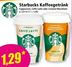 Norma Starbucks Kaffeegetränk Angebot