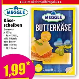 Norma Käse- scheiben Angebot