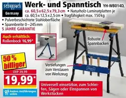 Norma Werk- und Spanntisch Angebot