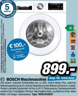 Red Zac ④BOSCH Waschmaschine Angebot