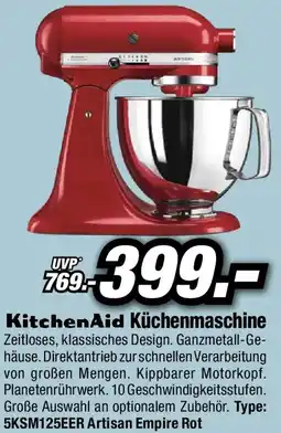 Red Zac KitchenAid Küchenmaschine Angebot