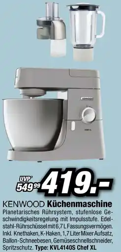 Red Zac KENWOOD Küchenmaschine Angebot