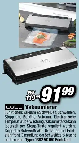 Red Zac Caso Vakuumierer Angebot