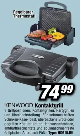 Red Zac KENWOOD Kontaktgrill Angebot