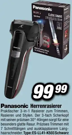 Red Zac Panasonic Herrenrasierer Angebot